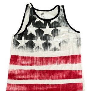 Rock & Republic American Flag Tank Top Shirt Size XL